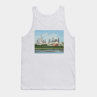 Fawley Oil Refinery Tank Top